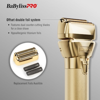 Foto 2 | Foto 2 | Maquinilla De Afeitar Babylisspro Fxone Goldfx, Totalmente Metálica, Doble Lámina - Venta Internacional.