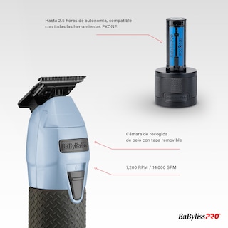 Foto 5 | Foto 5 | Kit Profesional Edición Limitada – Terminadora De Cabello Con Base, Cargador Y Batería Intercambiable - Color Azul Carbón