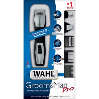 Foto 2 | Foto 2 | Kit De Aseo Wahl 9855-300 Groomsman Pro Todo En Uno Negro/plateado - Venta Internacional.