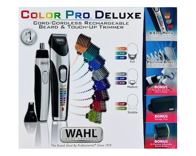 Foto 7 | Foto 7 | Combo Wahl Pro Deluxe Maquinas para Barba Bigote Nariz Oídos