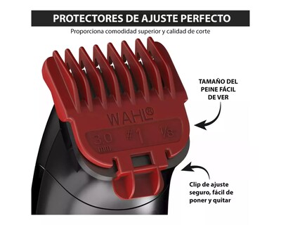 Foto 8 | Foto 8 | Combo Wahl Pro Deluxe Maquinas para Barba Bigote Nariz Oídos