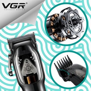 Foto 5 | Foto 5 | Máquina para Cortar Cabello Pelo Combo VGR Clipper Trimmer