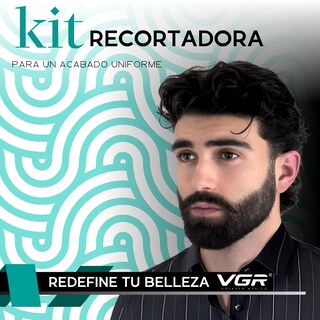 Foto 6 | Foto 6 | Máquina para Cortar Cabello Pelo Combo VGR Clipper Trimmer