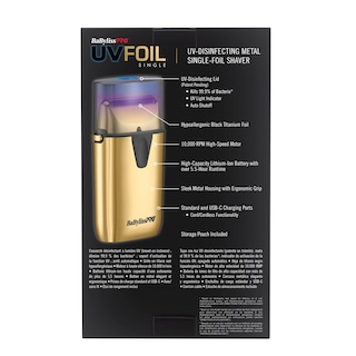 Foto 4 | Foto 4 | Lámina Individual Desinfectante Uv Shaver Babylisspro Gold - Venta Internacional.
