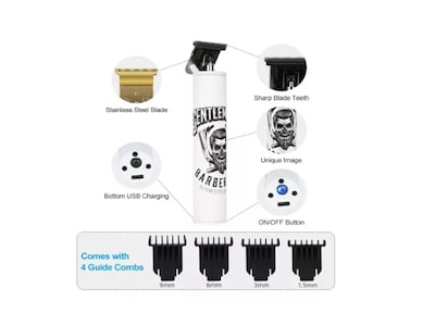 Foto 3 | Foto 3 | Cortador De Pelo Para Barba Y Pelo D9t9 Con 4 Accesorios - Venta Internacional.