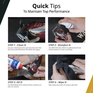 Foto 5 | Foto 5 | Limpiador En Aerosol Y Lubricante Wahl Professional Clini Clip 237ml - Venta Internacional.