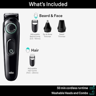 Foto 2 | Foto 2 | Kit Trimmer Braun All-in-one Style Series 3 3450 Para Hombre - Venta Internacional.
