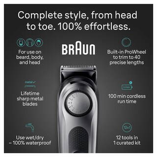 Foto 2 | Foto 2 | Kit Trimmer Braun All-in-one Style Series 7 7440 Para Hombre - Venta Internacional.