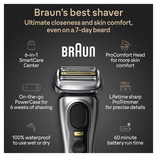 Foto 3 | Foto 3 | Maquinilla De Afeitar Eléctrica Braun Series 9 Pro+ 9599cc Para Hombre - Venta Internacional.