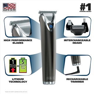 Foto 2 | Foto 2 | Cortadora de Cabello Wahl Portátil con Accesorios-Venta Internacional