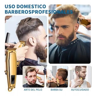 Foto 2 | Foto 2 | Máquina Para Cortar Cabello Trimmer Rasuradoras, Dorado