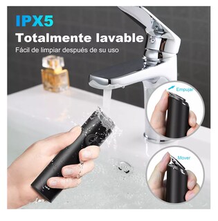 Foto 5 | Foto 5 | Cortadora De Cabello Eléctrica Para Barba 8 En 1 Pelo De Nariz Color Negro