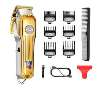 Foto 1 | Foto 1 | Maquina Para Cortar Cabello De 6 Peines Dorado Con Platade 6 Peines Belug Dorado Con Plata