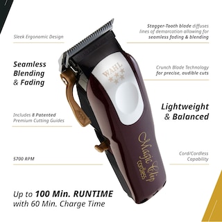 Foto 3 | Foto 3 | Cortapelos Wahl Professional Serie 5 Star Clip Magic Clip - Venta Internacional.