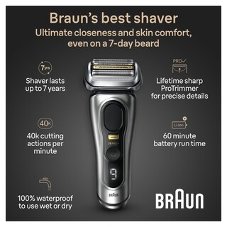 Foto 3 | Foto 3 | Maquinilla De Afeitar Eléctrica Braun Series 9 9517s Pro+ Para Hombre - Venta Internacional.