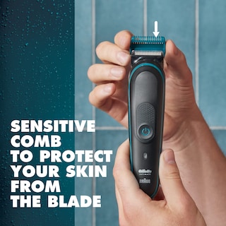 Foto 3 | Foto 3 | Recortadora De Vello Púbico Gillette Skinfirst Para Hombre, Impermeable - Venta Internacional.