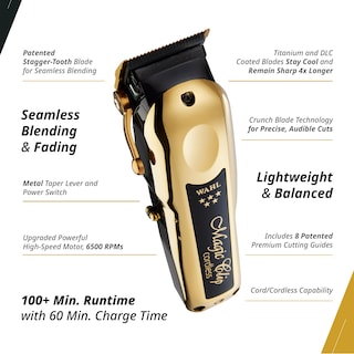 Foto 3 | Foto 3 | Pinza Mágica Inalámbrica Wahl Professional De 5 Estrellas Para Cortapelos - Venta Internacional.