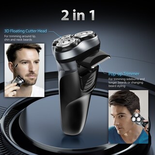 Foto 6 | Foto 6 | Maquinilla De Afeitar Eléctrica Sejoy Para Hombre, Inalámbrica, Lavable Y Recargable - Venta Internacional.