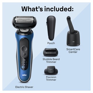 Foto 3 | Foto 3 | Afeitadora Eléctrica Braun Series 6 6177 Cc Para Hombre Húmedo Y Seco Azul - Venta Internacional.
