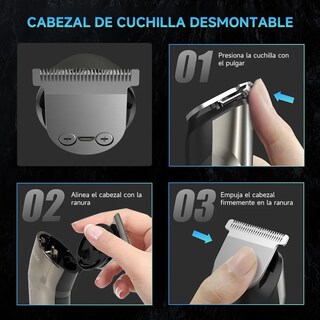 Foto 5 | Foto 5 | Cortadora de Cabello Bomidi L2 Negro