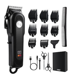 Foto 1 | Foto 1 | Cortadora De Cabello Eléctrica Maquina Inalámbrica Negra