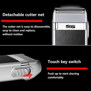 Foto 4 | Foto 4 | Afeitadora Eléctrica Huoguo Recíproca De Doble Malla Con Carga Usb - Venta Internacional.