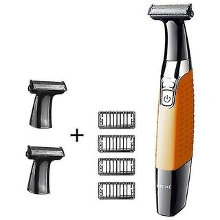 Foto 1 | Foto 1 | Maquinilla De Afeitar Eléctrica Huoguo Oneblade Lavable Para Hombre Con 2 Cuchillas - Venta Internacional.