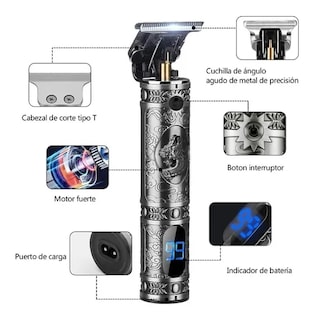 Foto 2 | Foto 2 | Máquina para Cortar Cabello Inalámbrica-Venta Internacional