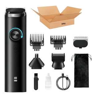 Foto 1 | Foto 1 | Cortadora De Cabello Eléctrica Para Barba 8 En 1 Pelo De Nariz Negro