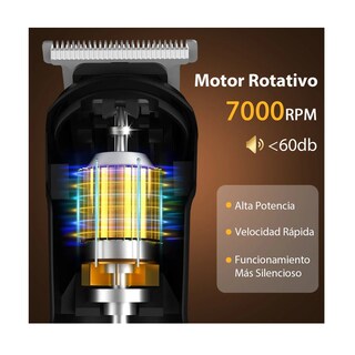 Foto 5 | Foto 5 | Maquina Para Cortar Cabello Rasuradora Eléctrica Barba Nariz Dorado