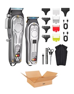 Foto 1 | Foto 1 | Cortadoras De Cabello Metálico Kit De Máquina De Cortar Pelo