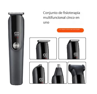 Foto 3 | Foto 3 | 12 En 1 Afeitadora Rasuradora Barba Eléctrica Recargable Kit Negro