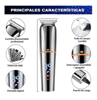 Foto 2 | Foto 2 | Rasuradora Electrica con Accesorios 6 En 1