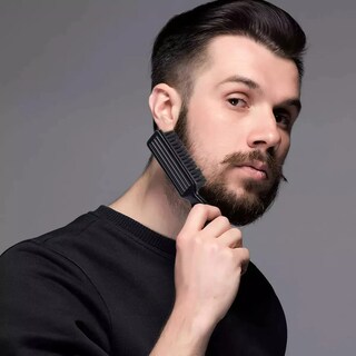 Foto 3 | Foto 3 | Cepillo De Limpieza De Cabello Para Barberos Negros