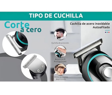 Foto 4 | Foto 4 | Cortadoras De Cabello Rasuradoras Negra