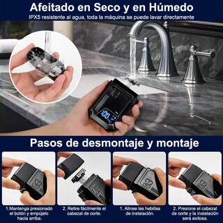 Foto 3 | Foto 3 | Rasuradora Eléctrica Belug Inalámbrica