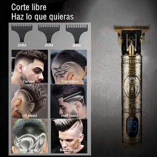 Foto 4 | Foto 4 | Maquina Para Cortar El Cabello Lab.g Profesional Vintage Buda Dorado