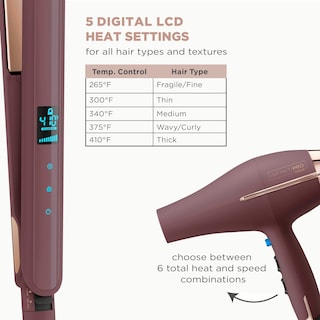 Foto 4 | Foto 4 | Secadora y Plancha para Cabello Conair Infinitipro Plum - Venta Internacional