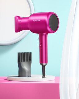 Foto 6 | Foto 6 | Secador De Pelo Wavytalk, Iones Negativos, 1875 W, Con Accesorios, Color Fucsia - Venta Internacional.