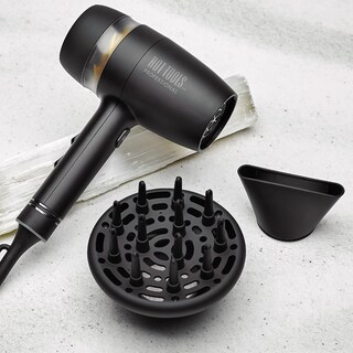 Foto 7 | Foto 7 | Secador De Pelo Hot Tools Pro Artist Black Gold Quietair 1875w - Venta Internacional.