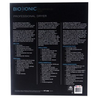 Foto 5 | Foto 5 | Secador De Pelo Bio Ionic Graphene Mx Professional Para Mujer - Venta Internacional.
