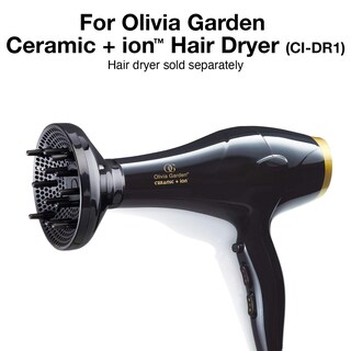 Foto 3 | Foto 3 | Secador Olivia Garden Ceramic + Ion Cidr1-df1 Black - Venta Internacional.
