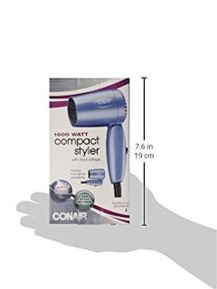 Foto 3 | Foto 3 | Secadora de Pelo Conair Travel 1600w Compact con Doble Voltaje - Venta Internacional