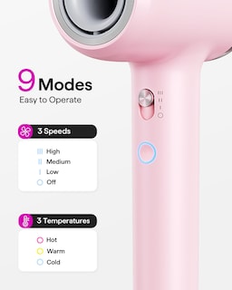 Foto 5 | Foto 5 | Secador De Pelo Wavytalk Pro De Secado Rápido 110.000 Rpm Rosa - Venta Internacional.