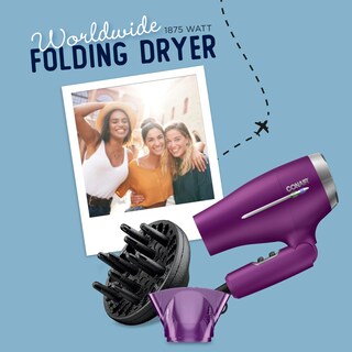 Foto 2 | Foto 2 | Secador De Pelo Conair Worldwide Travel Con Smart Voltage Purple - Venta Internacional.