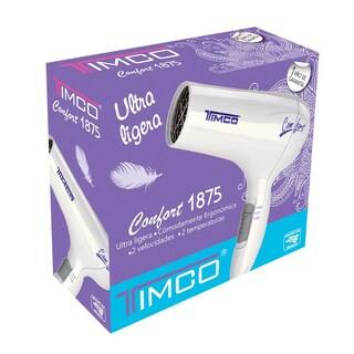 Foto 2 | Foto 2 | Secadora De Cabello Timco St-1875 Basica 2 Vel Aro Colgar