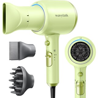 Foto 1 | Foto 1 | Secador De Pelo Wavytalk Professional 1875w Ionic Con Difusor Verde - Venta Internacional.