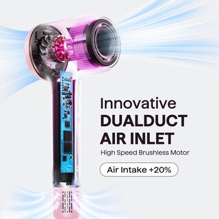 Foto 4 | Foto 4 | Secador De Pelo Wavytalk Turflow Pro De Secado Rápido A 110 000 Rpm, Color Rosa - Venta Internacional.
