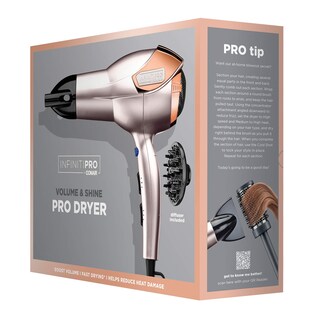 Foto 7 | Foto 7 | Secador De Pelo Conair Infinitipro Volume Shine 1875w Rose Gold - Venta Internacional.