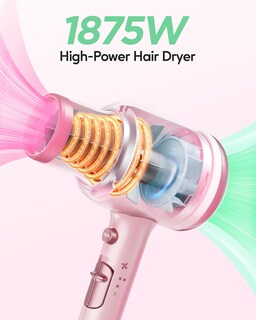Foto 3 | Foto 3 | Secador De Pelo Wavytalk Professional 1875w Con Difusor Rosa - Venta Internacional.